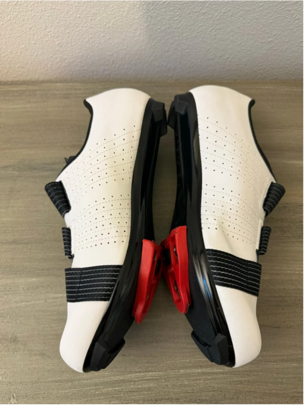 Fizik Tempo Powerstrap R5 Cycling Shoes Size 44 w/ Look Delta Peloton Cleats EUC